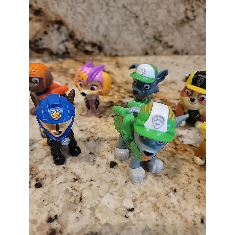 Paw Patrol Mini Action Figures Cake Toppers Mixed lot of 16